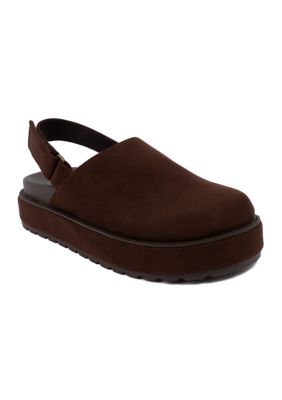 Sugar Women's Cabin Clogs, Brown, 7M