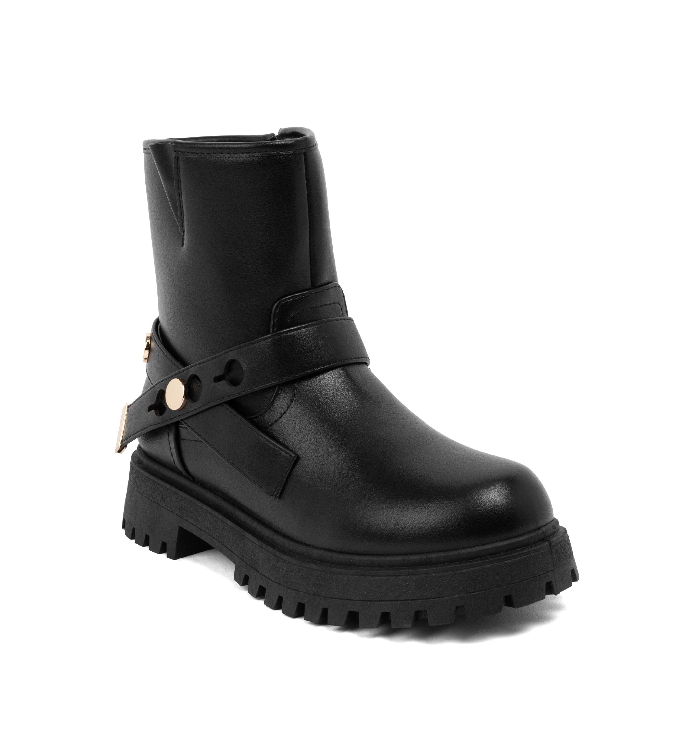 Crasher Lug Sole Moto Boots