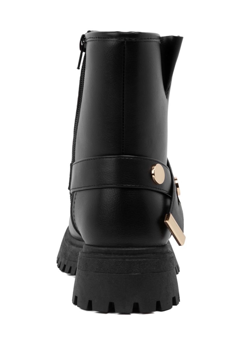 Crasher Lug Sole Moto Boots