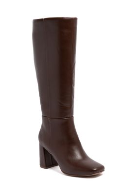 Sugar Women's Elsa Croc Print Boots, Brown, 9M