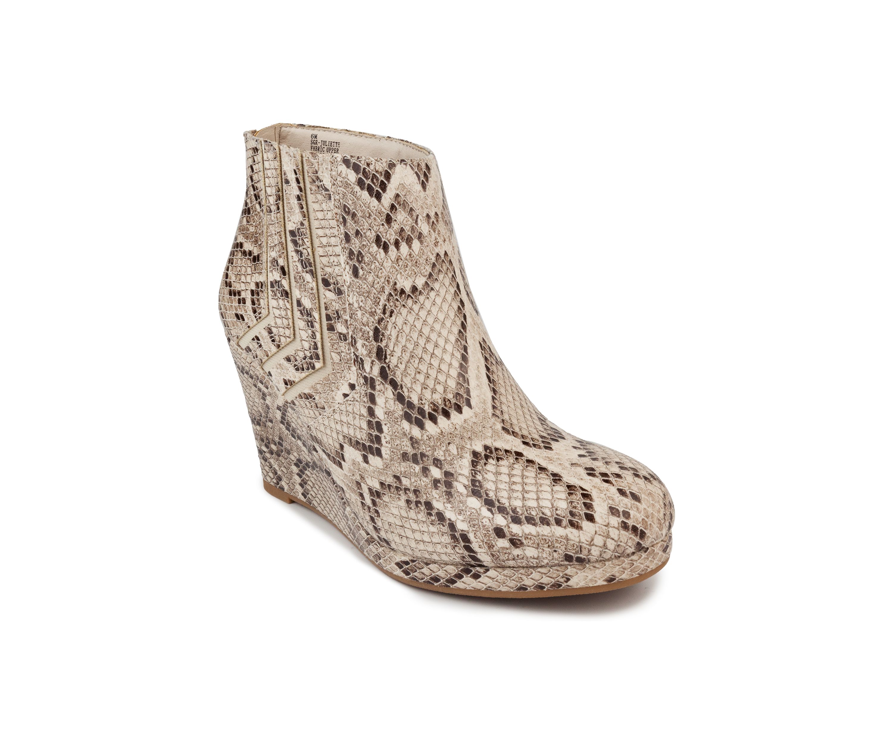 Juliette Wedge Booties