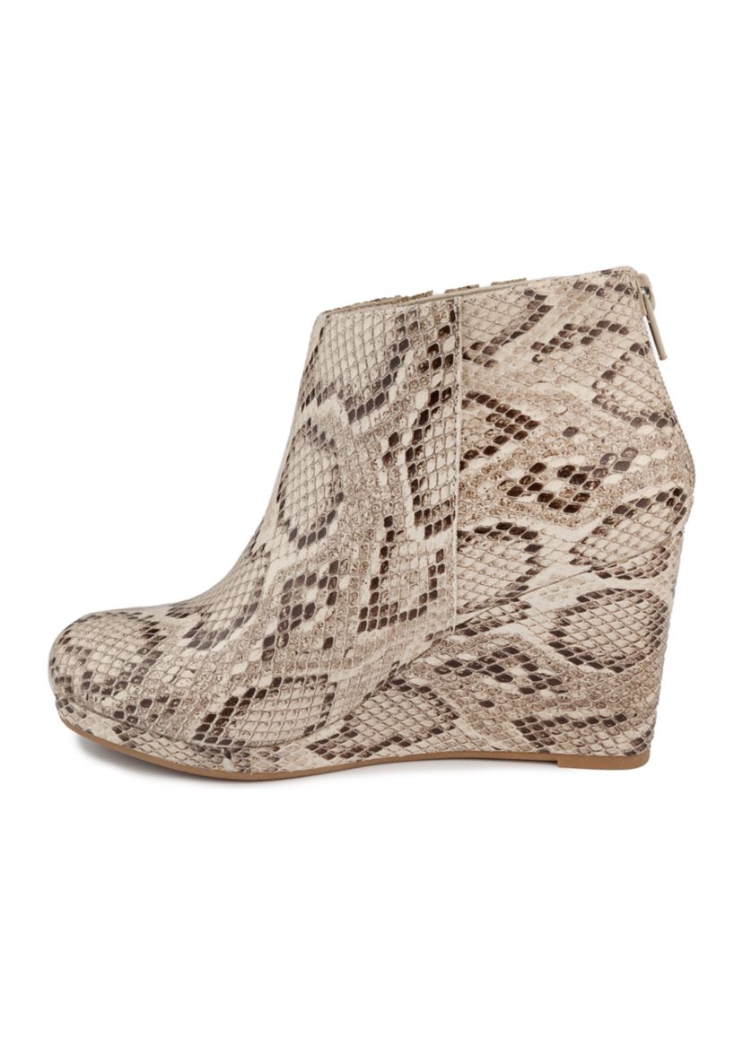 Juliette Wedge Booties