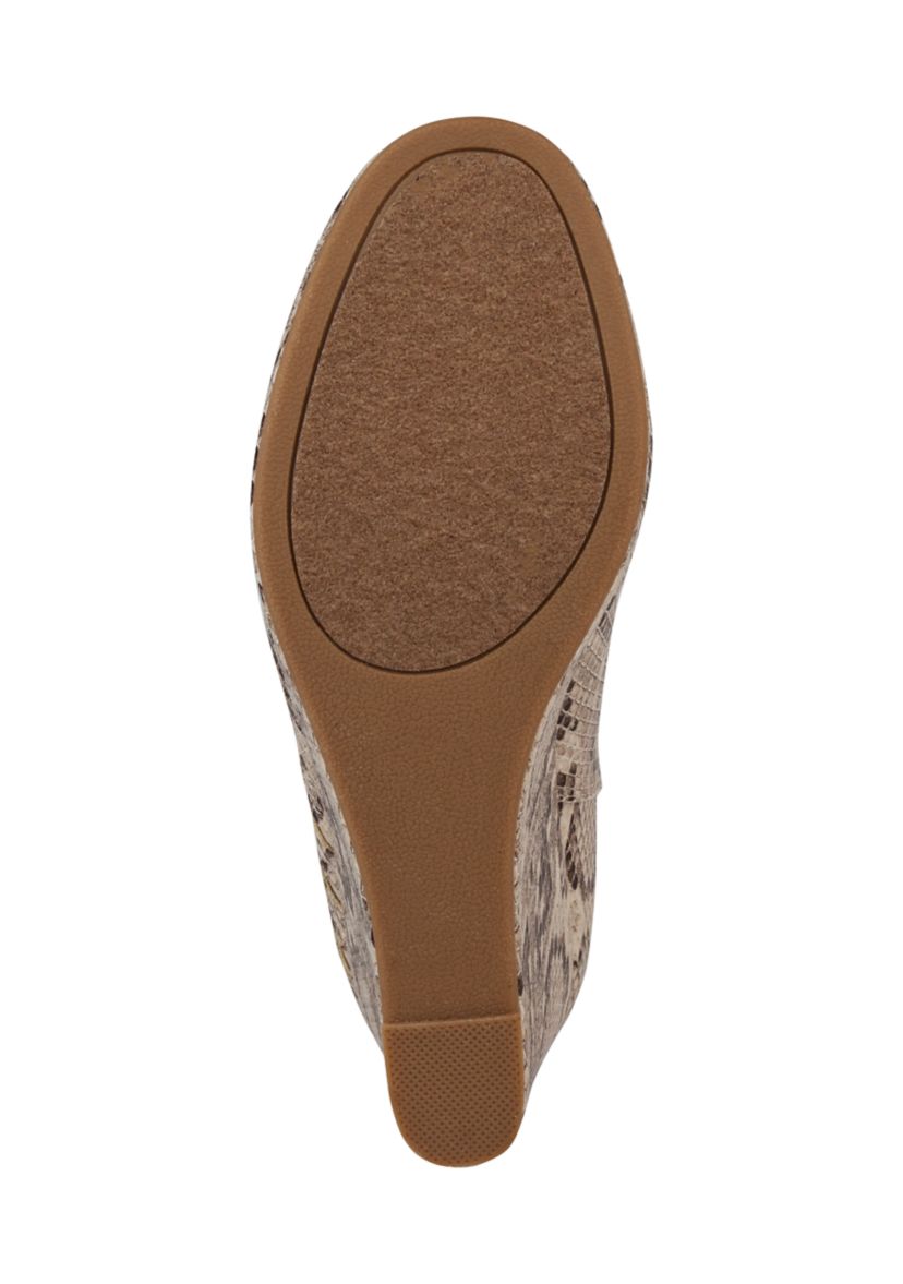 Juliette Wedge Booties