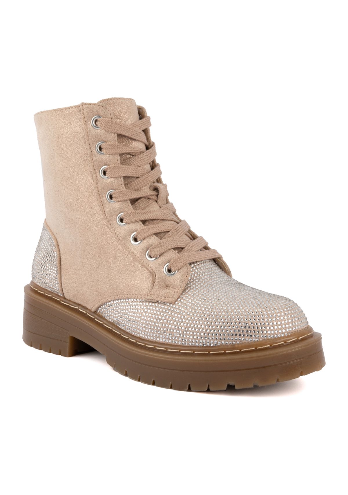 Embellished Kaedy Combat Boots