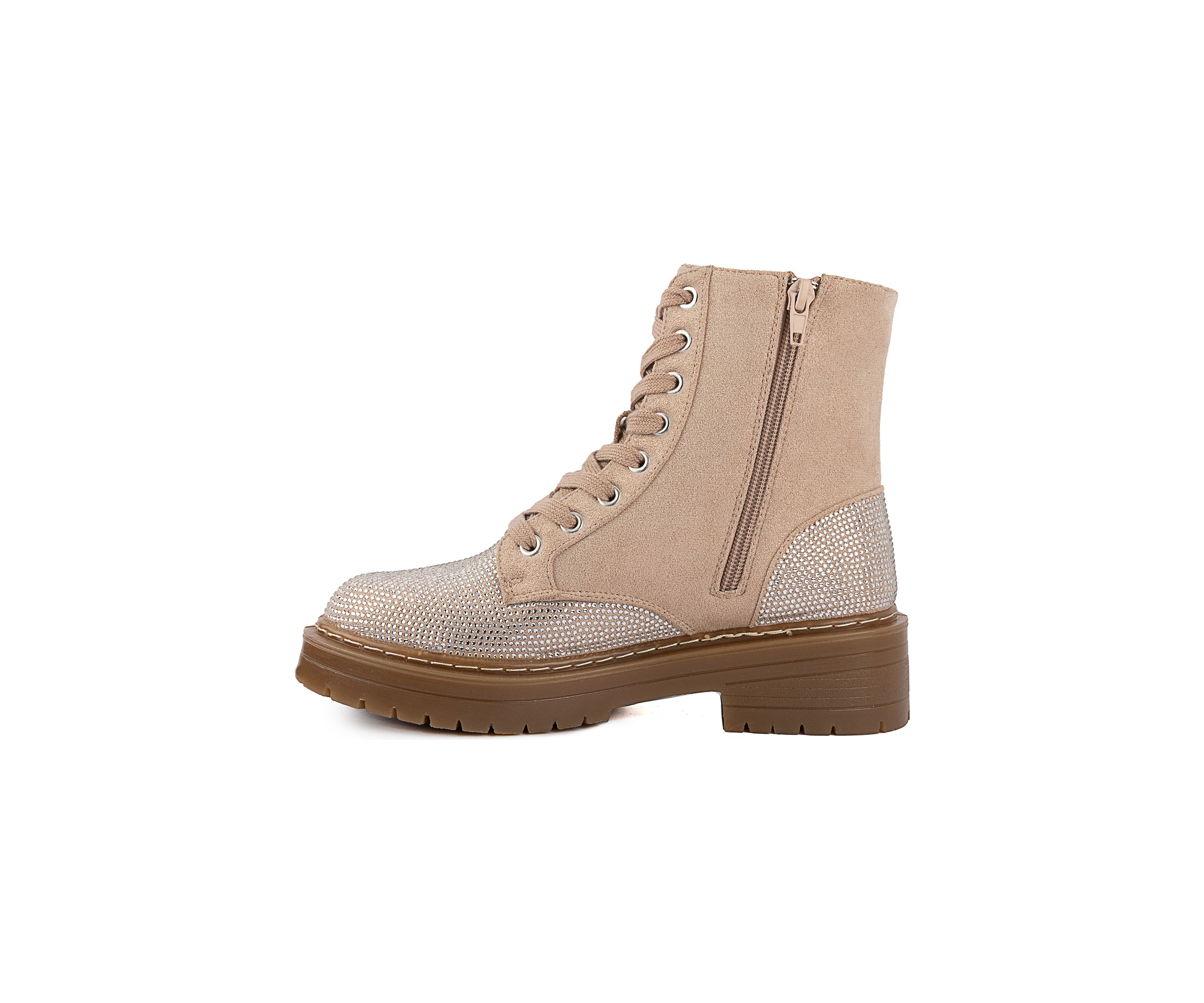 Embellished Kaedy Combat Boots