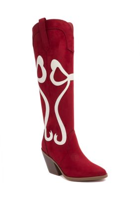 Sugar Women's Kammy Bow Western Boots, 11M