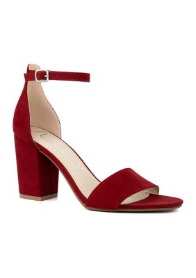 Belk red sandals new arrivals