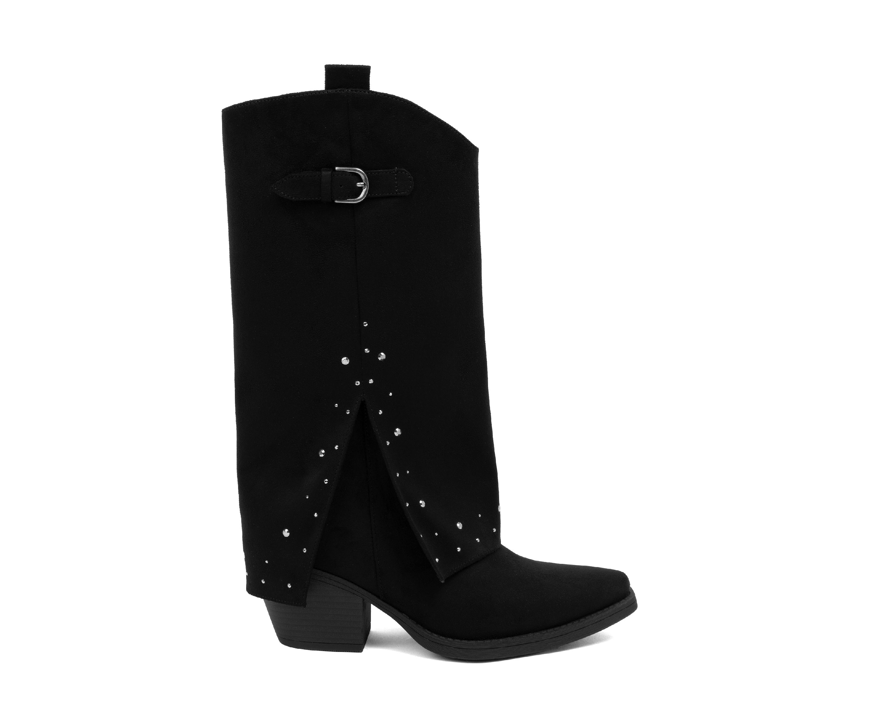 Maris Western Foldover Boots