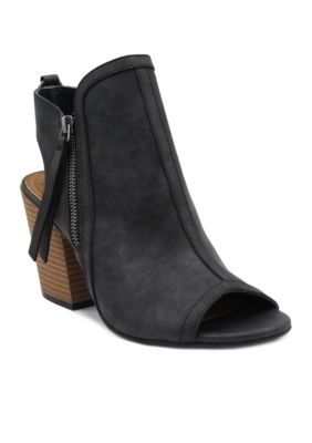 Belk peep store toe booties