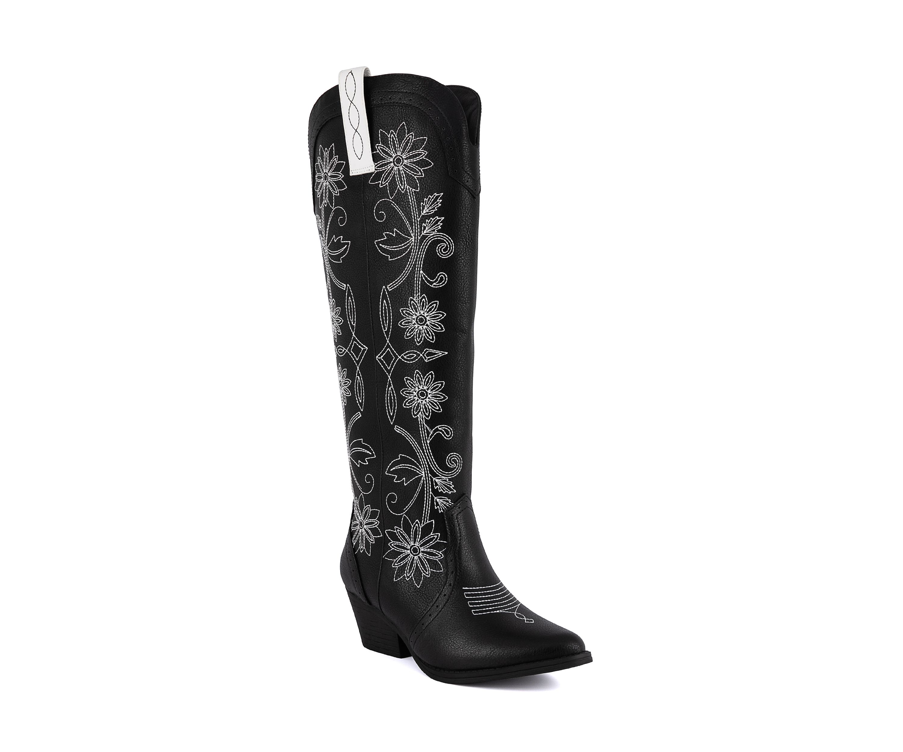 Tall Tam Floral Boots