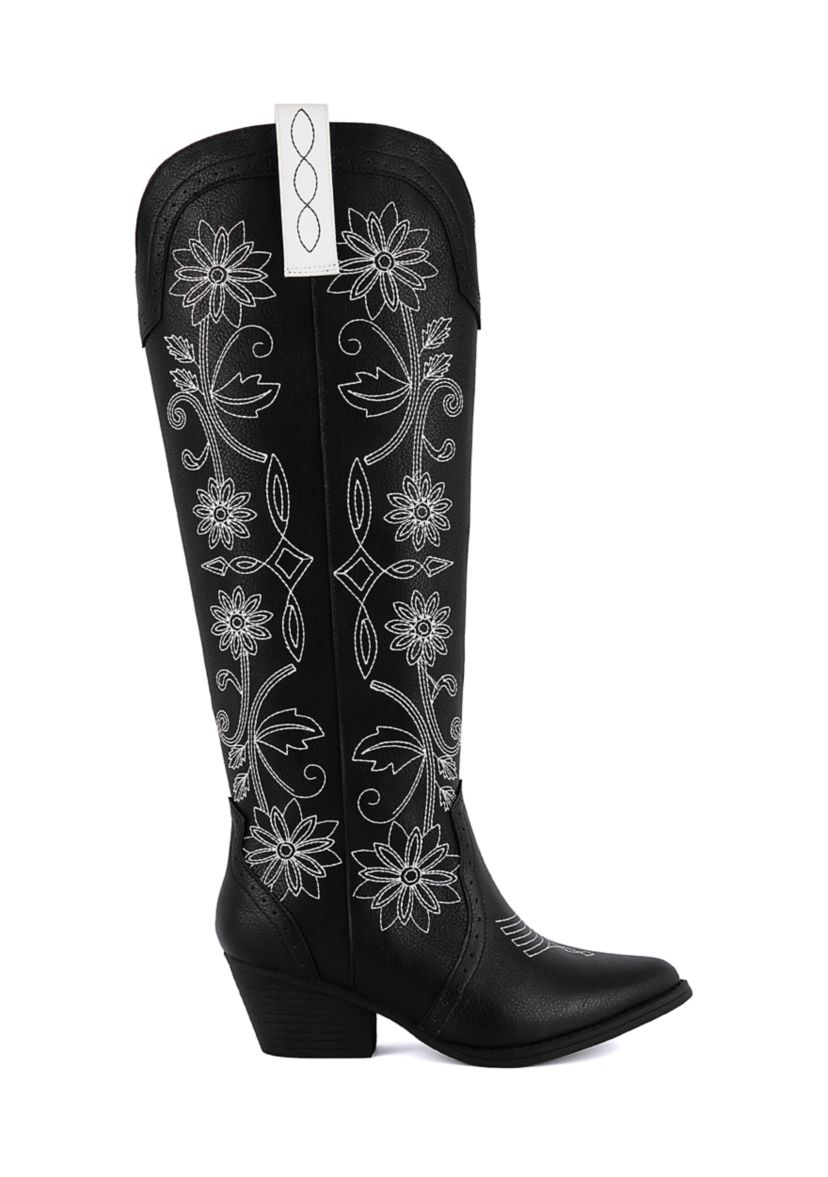 Tall Tam Floral Boots