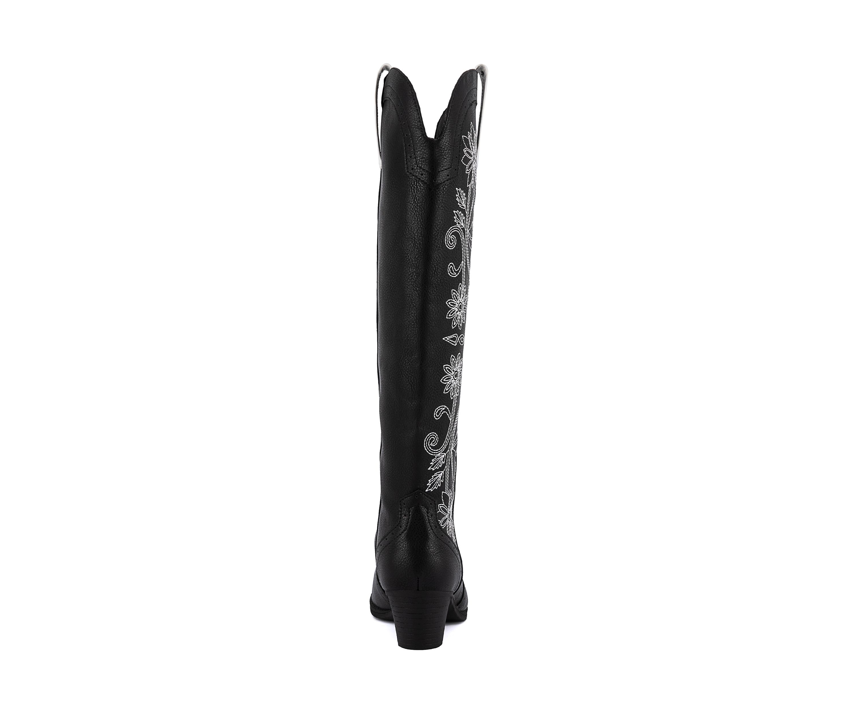Tall Tam Floral Boots
