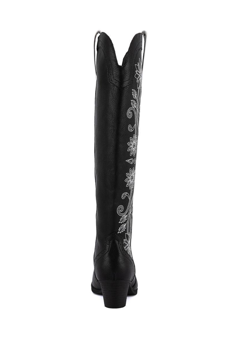 Tall Tam Floral Boots