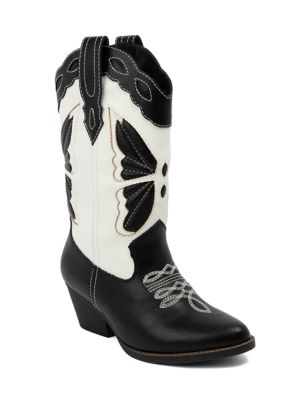 Sugar Women's Teddy Butterfly Western Boots, 8M