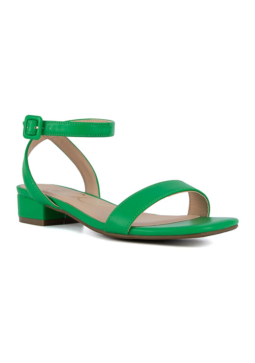 Umpire Low Block Heeled Sandals