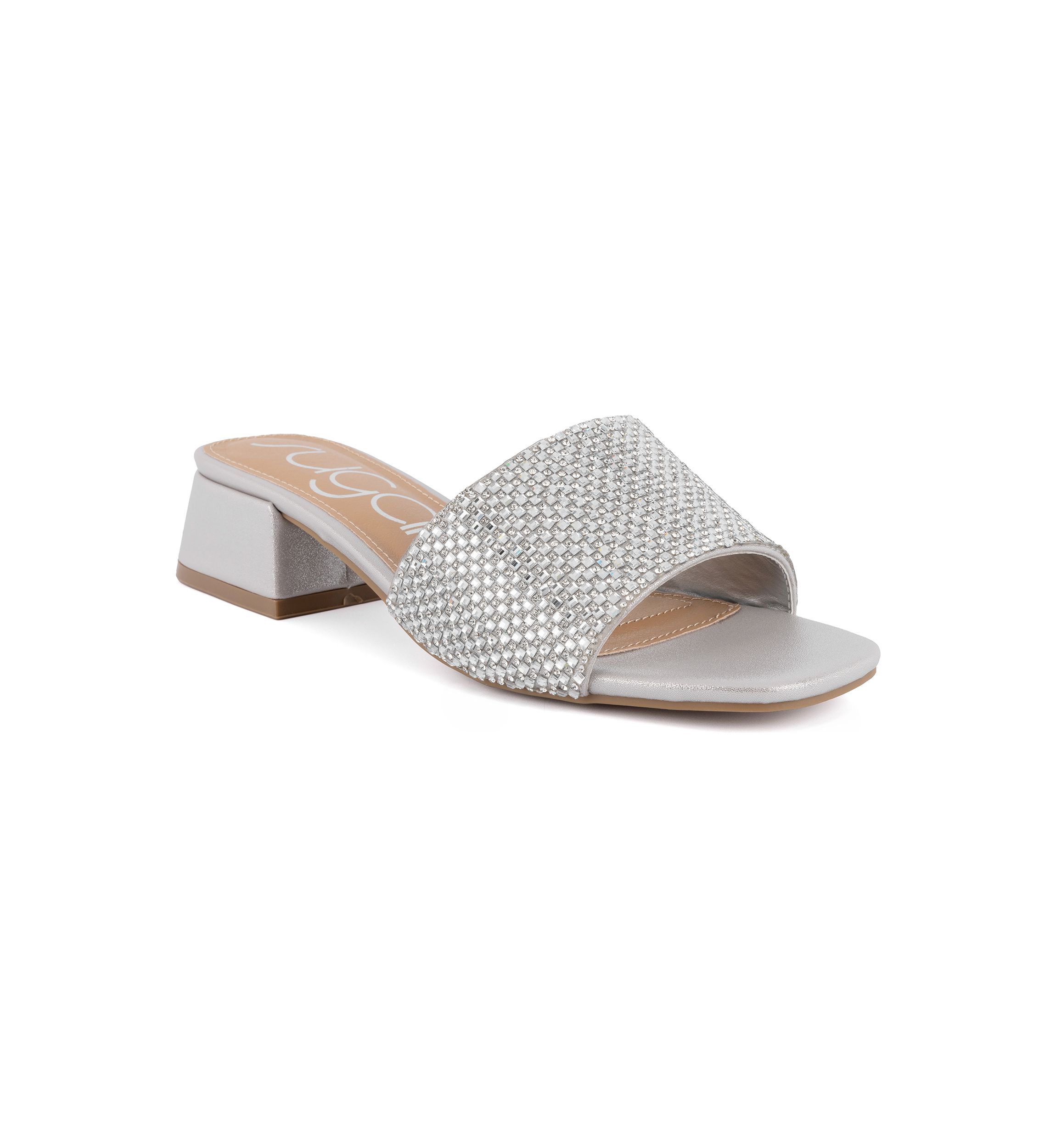 Uniform Bling Sandals