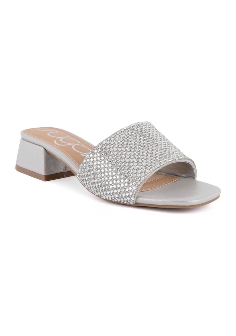 Uniform Bling Sandals