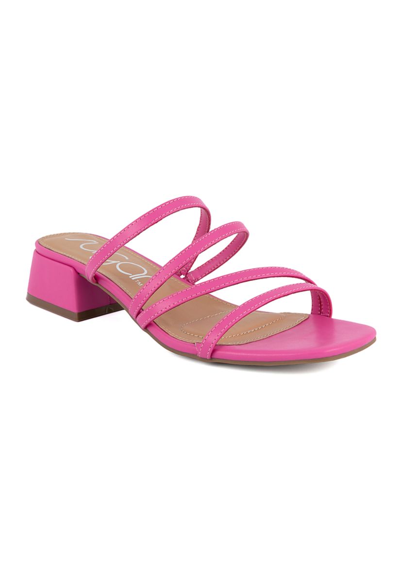 Uphill Strappy Slide Sandals