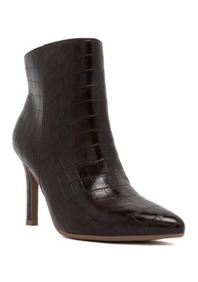 Sugar Women's Vecna Stiletto Booties, Brown, 8.5M