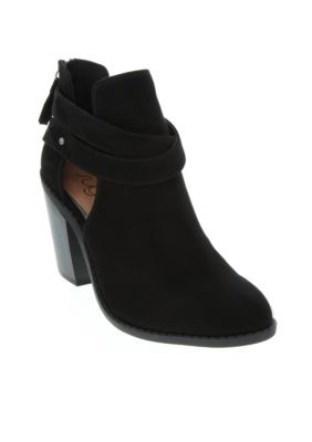 belk open toe booties
