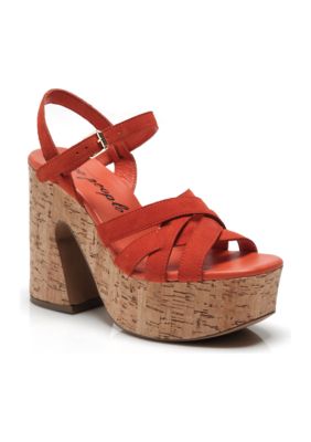 Belk hot sale platform sandals