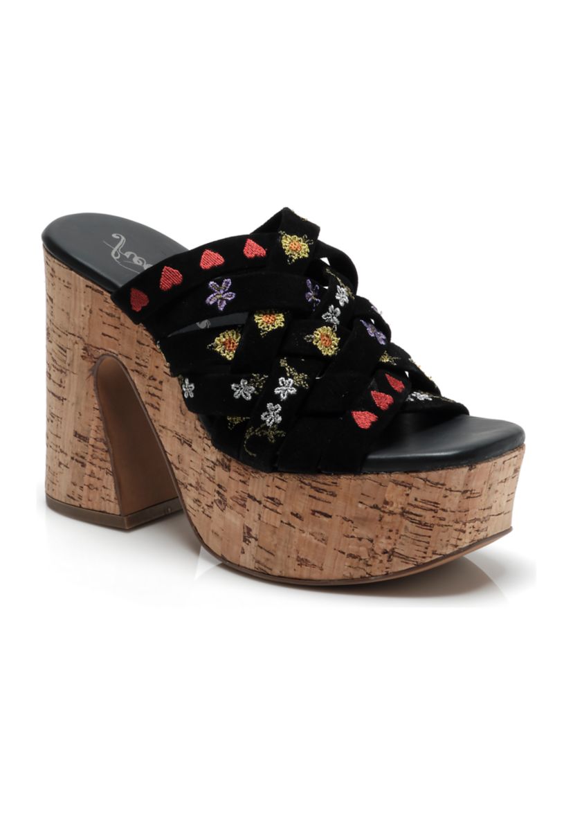 Lisbon Platform Mule Sandals