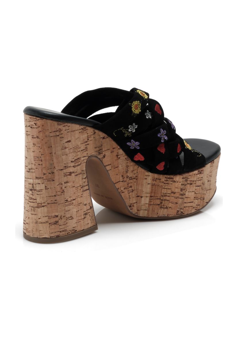 Lisbon Platform Mule Sandals