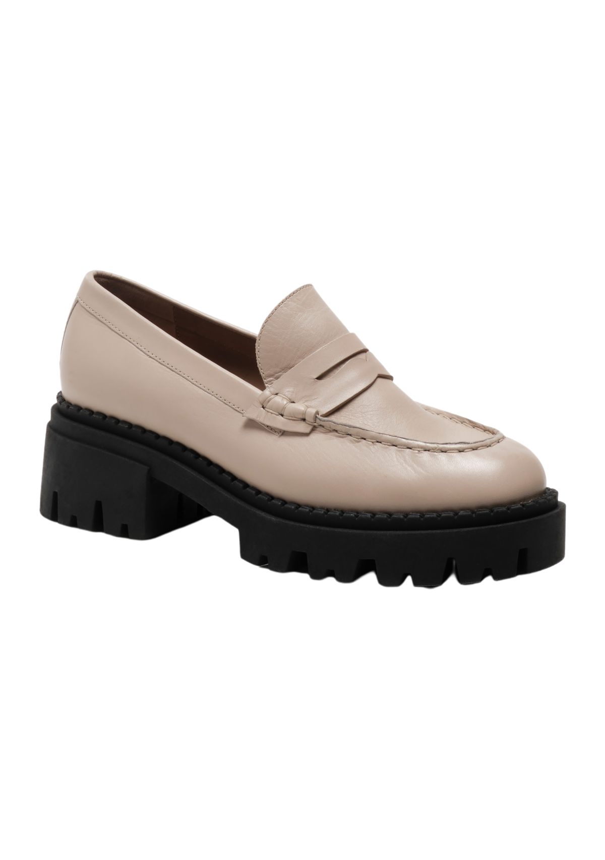  Lyra Lug Sole Loafers 