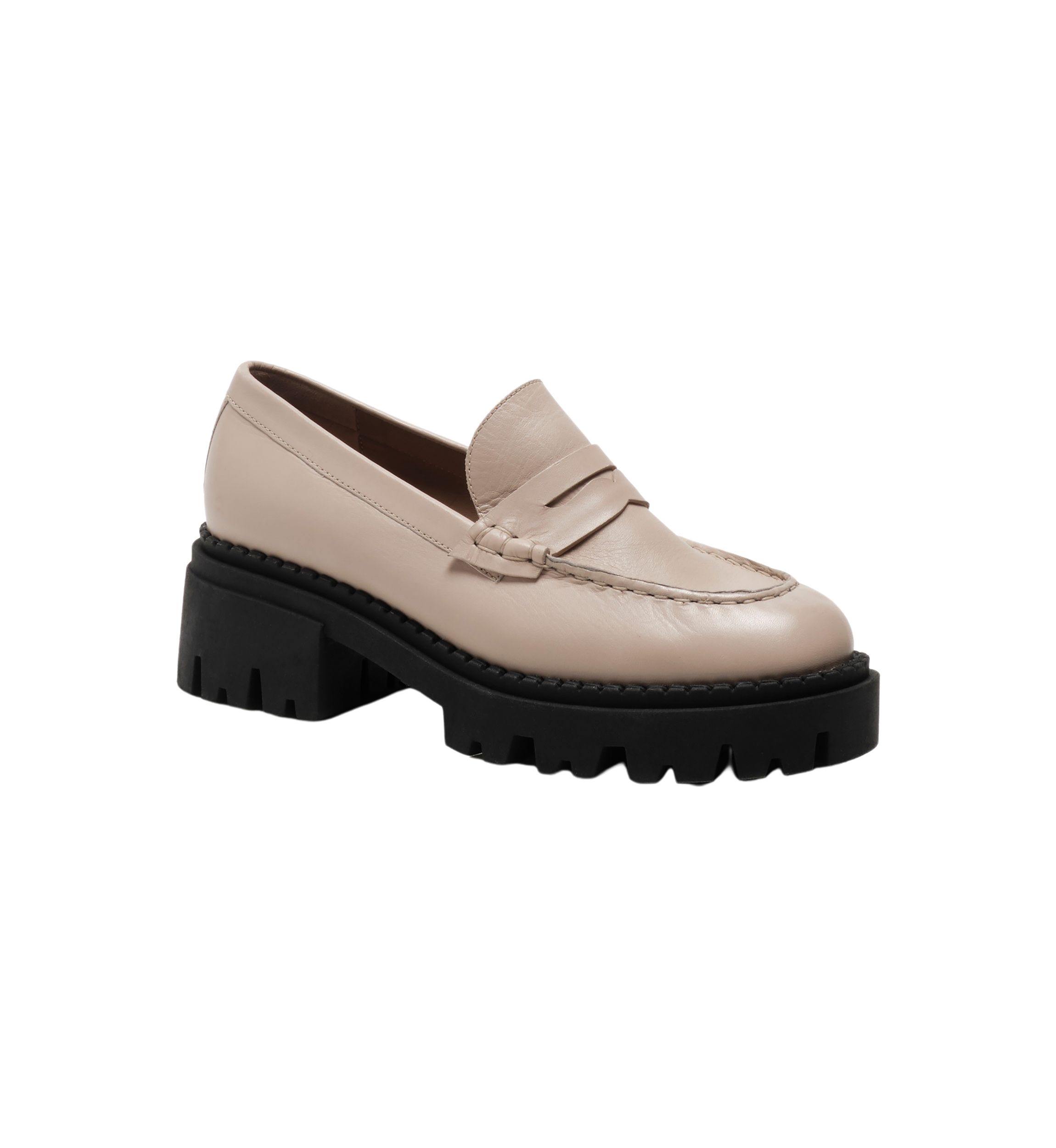 Lyra Lug Sole Loafers 