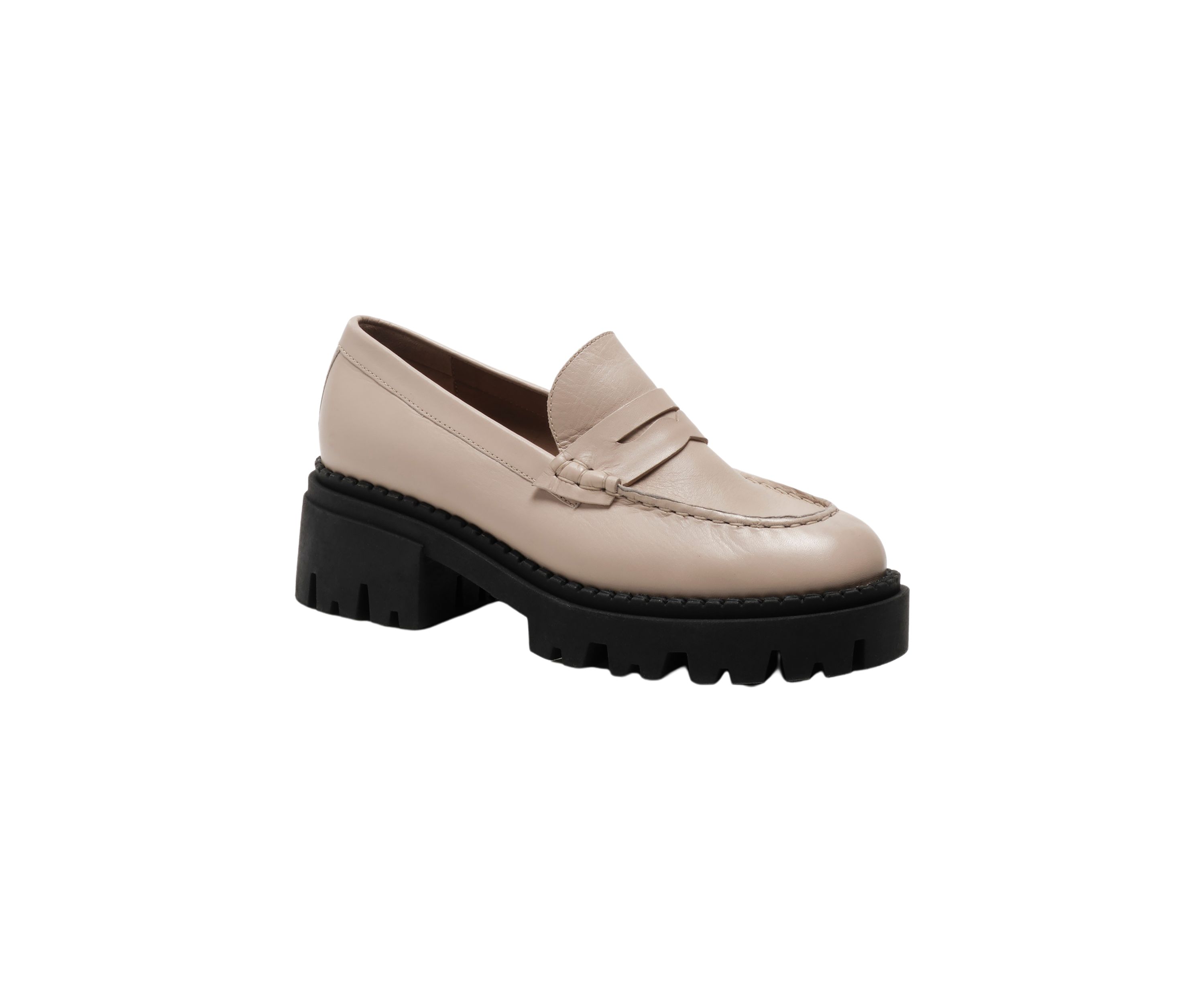  Lyra Lug Sole Loafers 