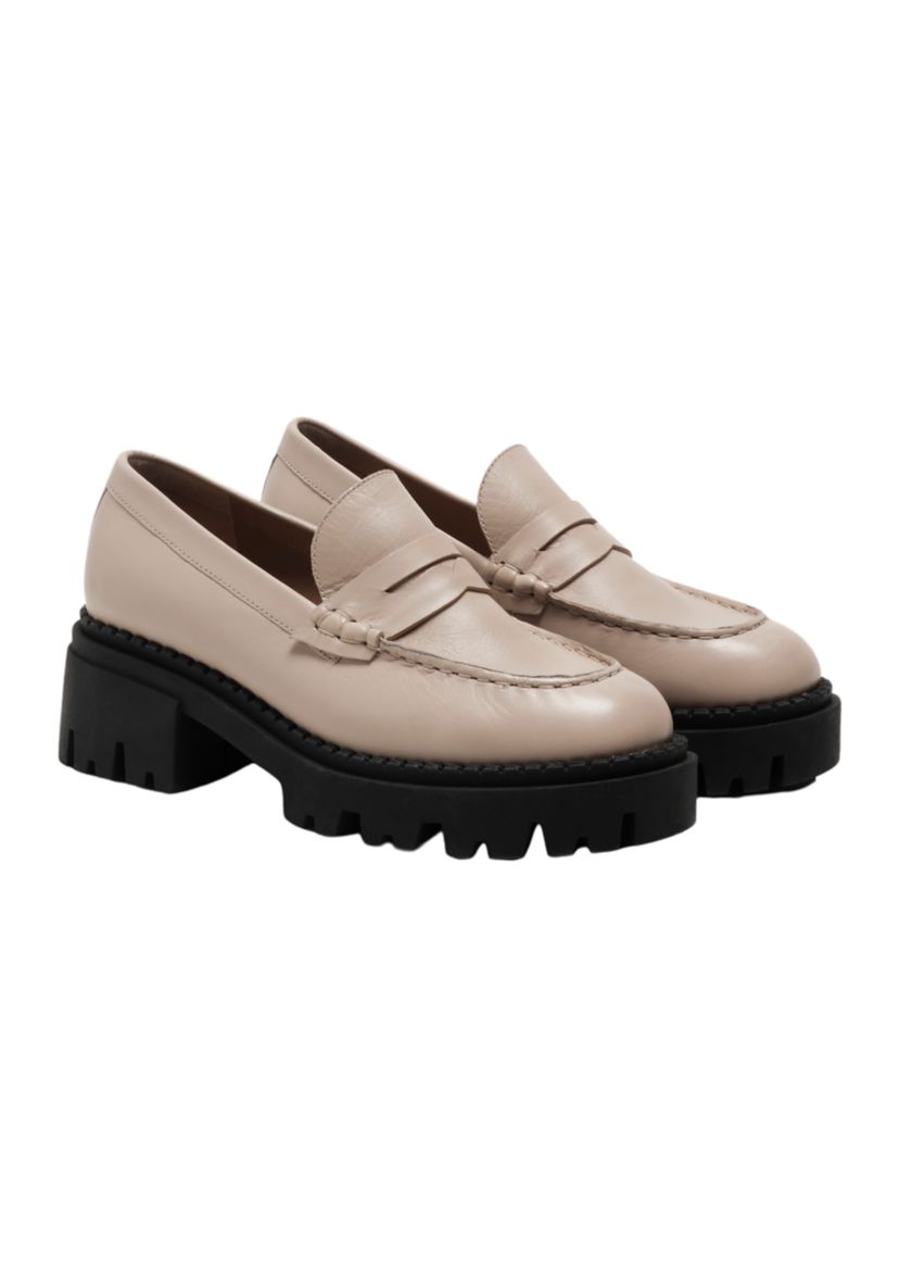  Lyra Lug Sole Loafers 