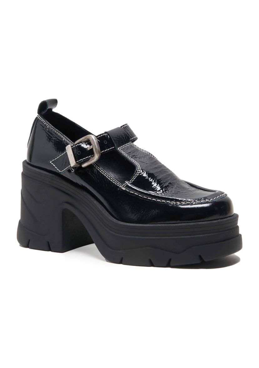Mayla Platform Mary Jane Loafers