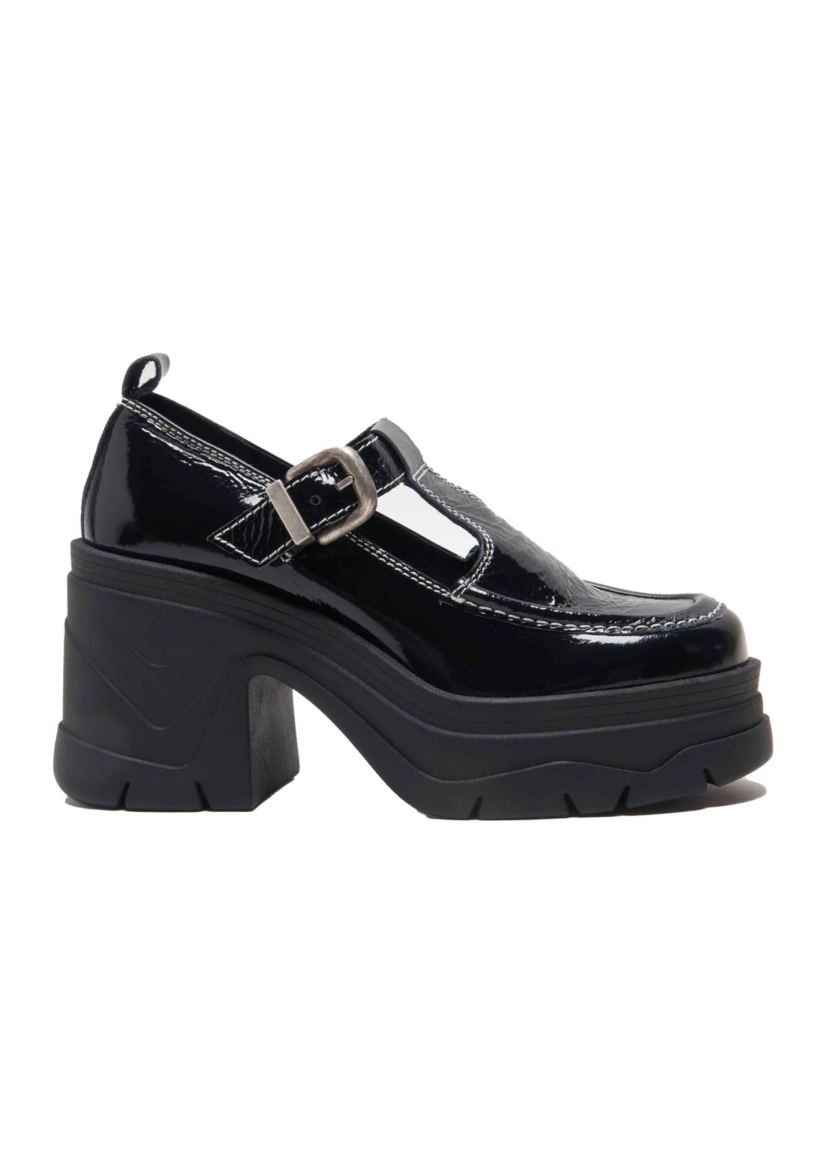 Mayla Platform Mary Jane Loafers