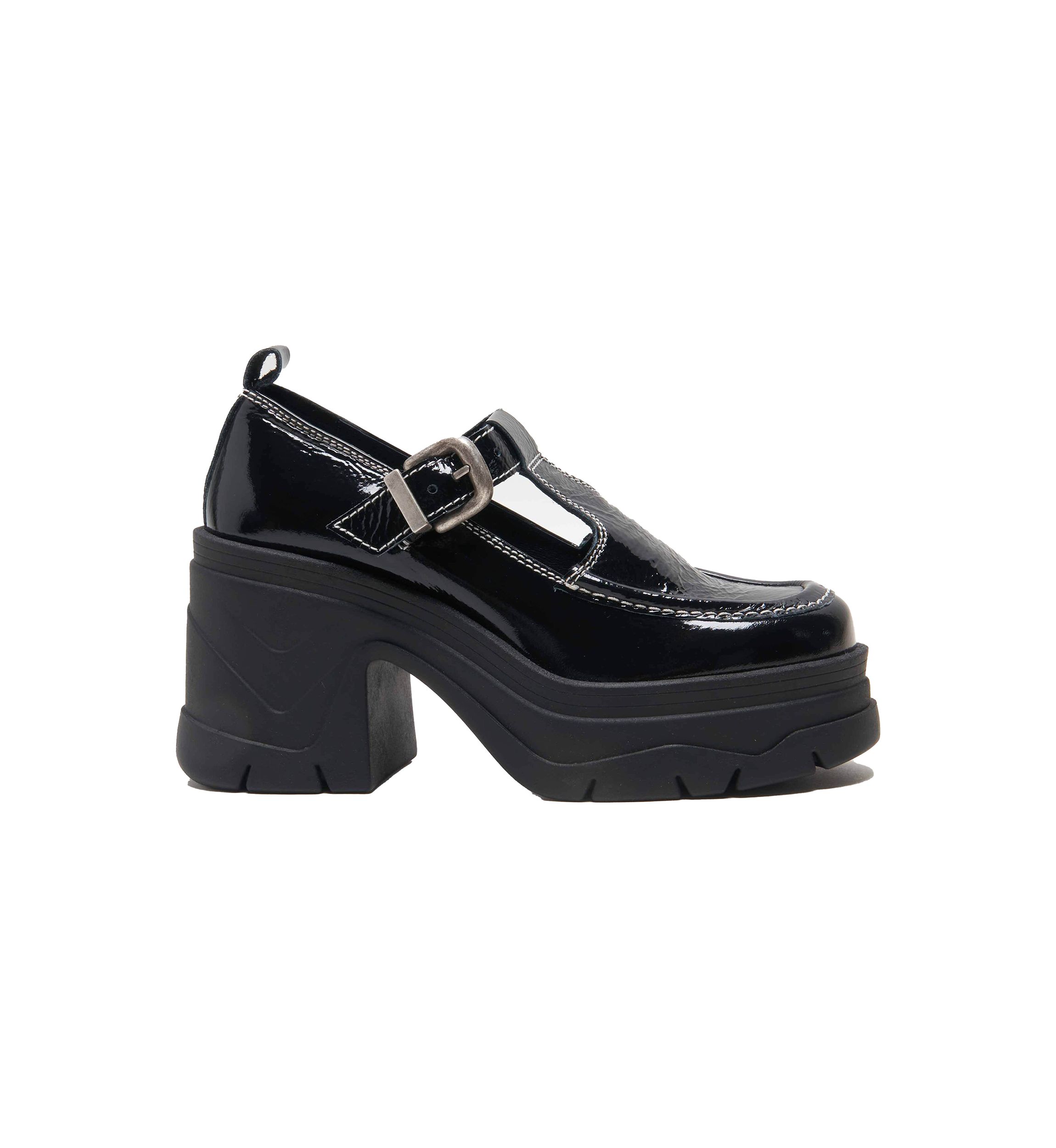 Mayla Platform Mary Jane Loafers