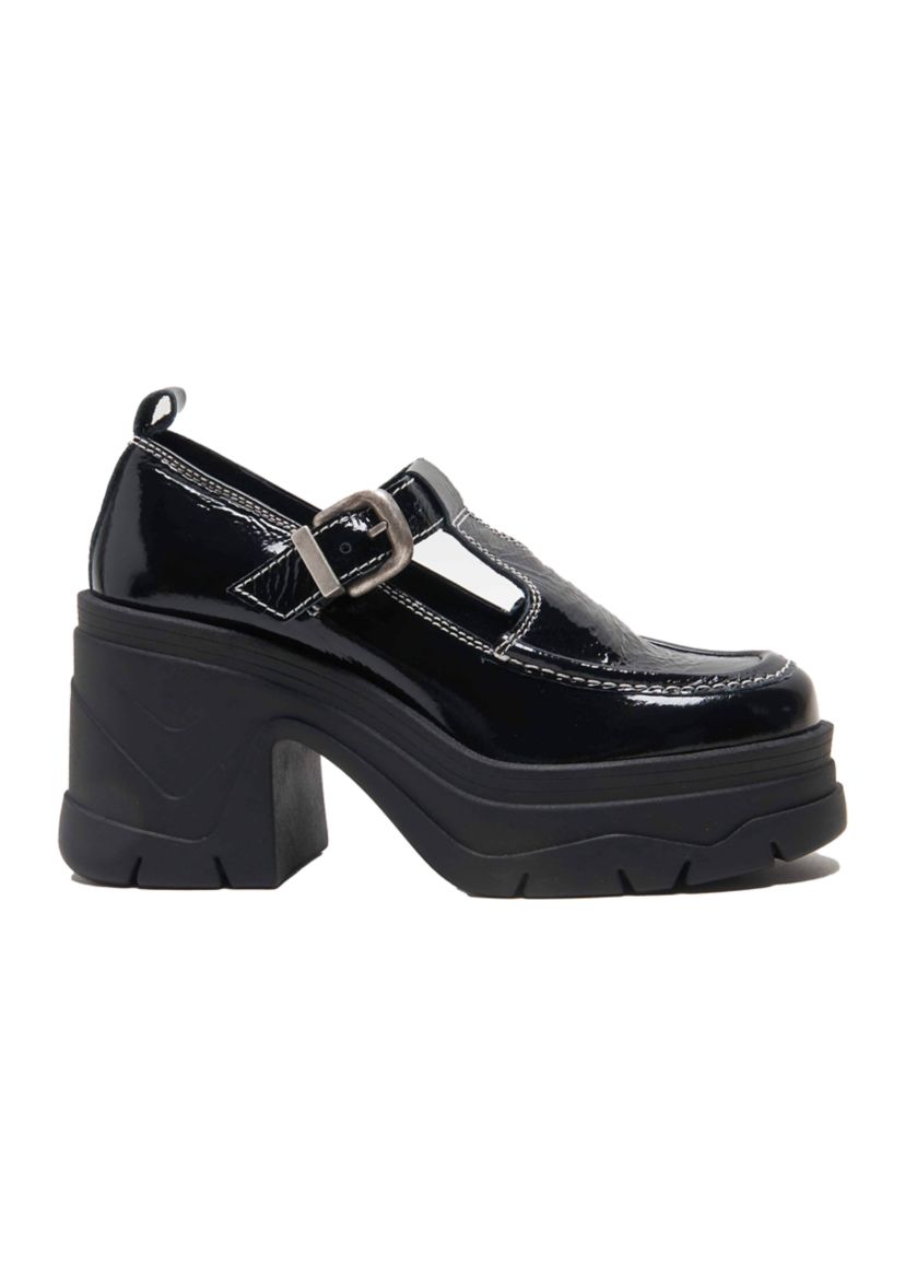 Mayla Platform Mary Jane Loafers