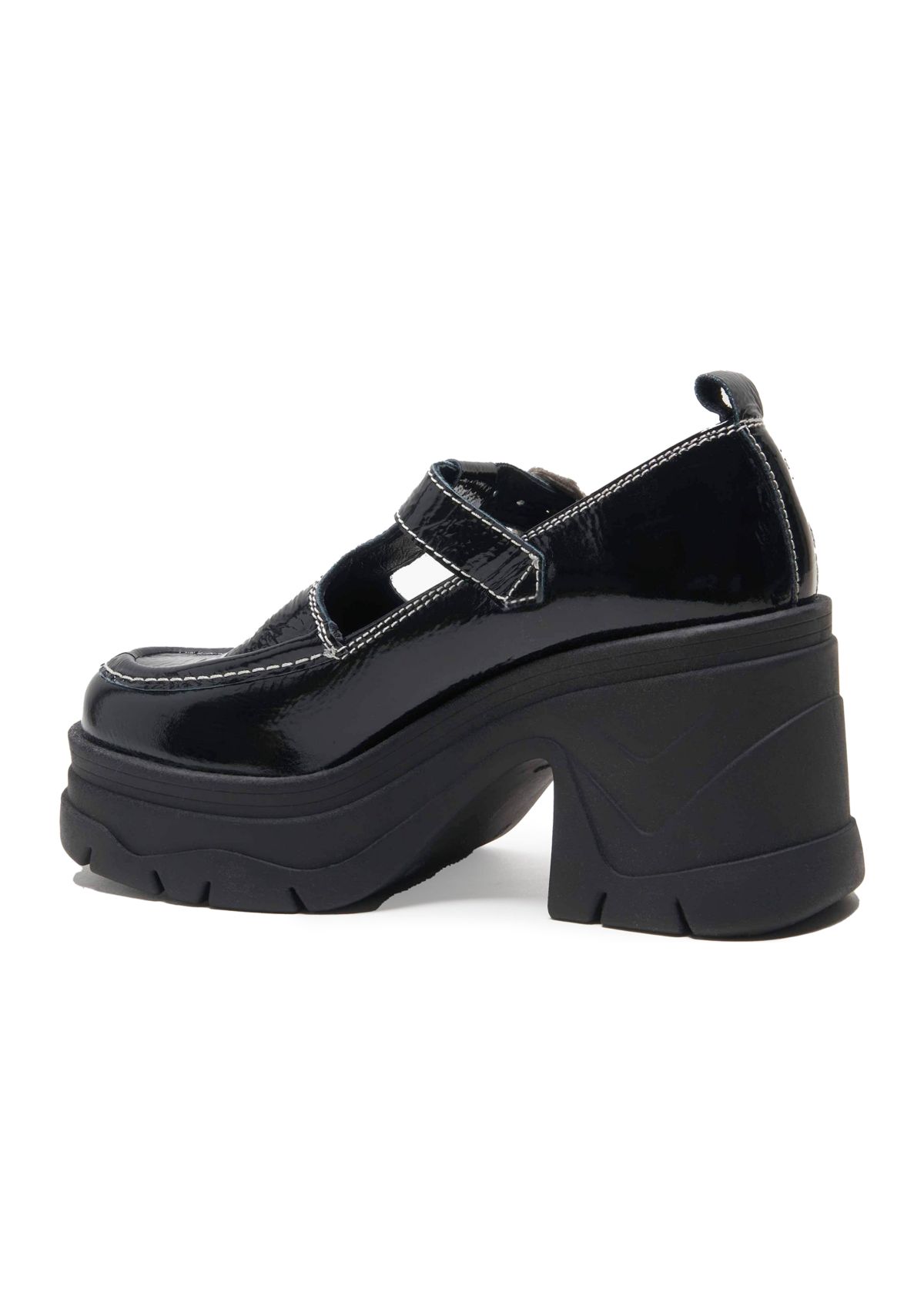 Mayla Platform Mary Jane Loafers