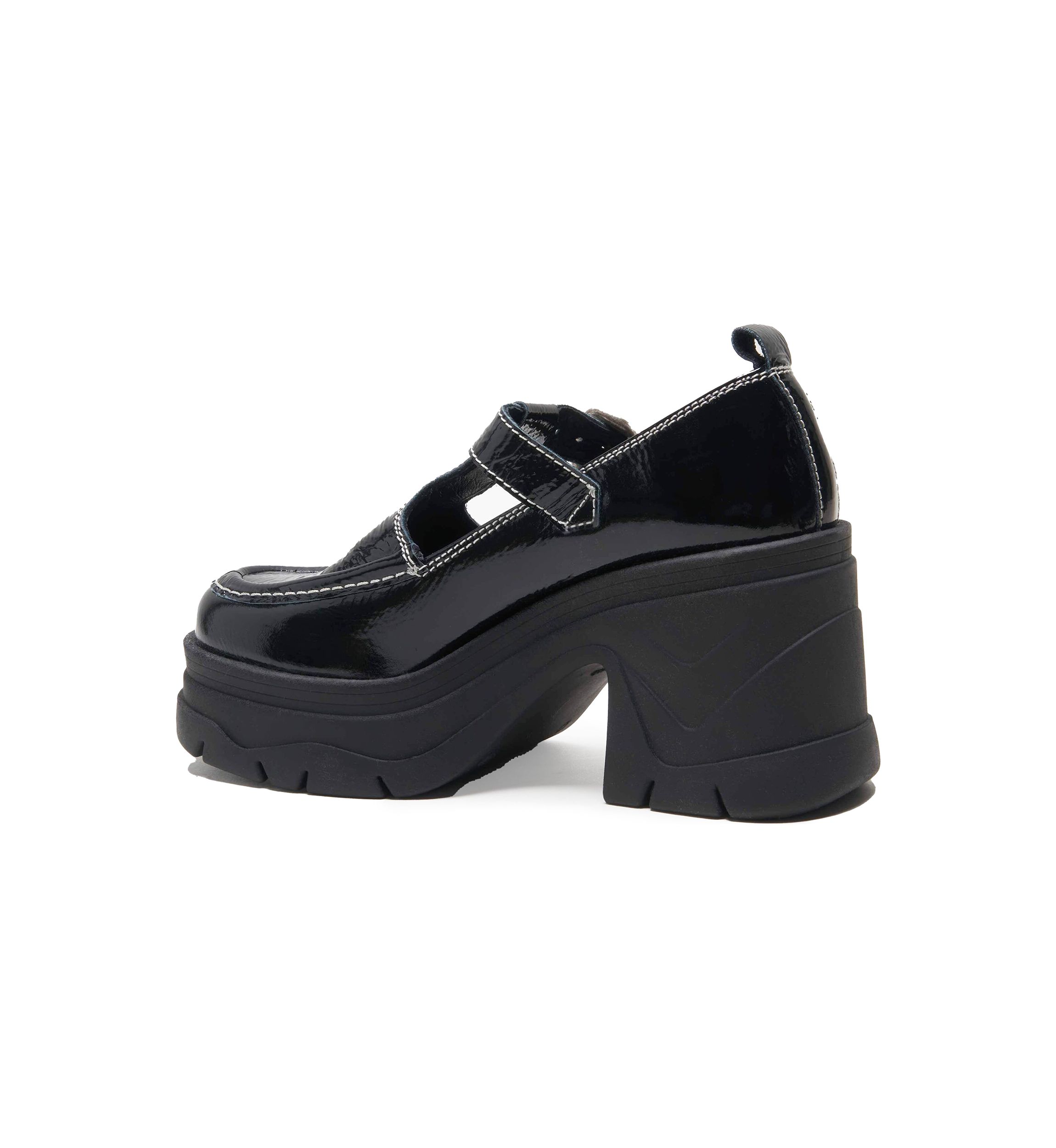 Mayla Platform Mary Jane Loafers