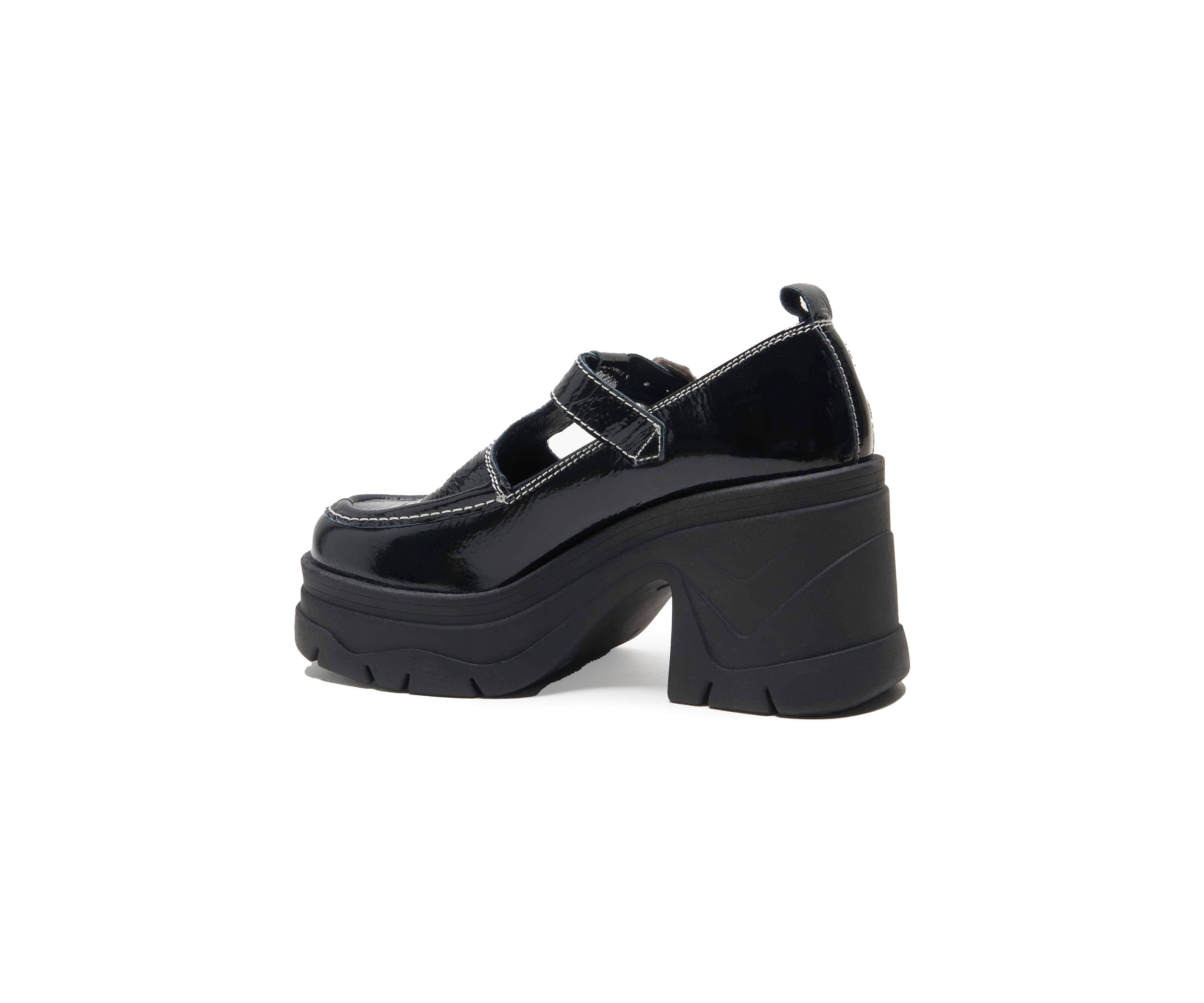 Mayla Platform Mary Jane Loafers
