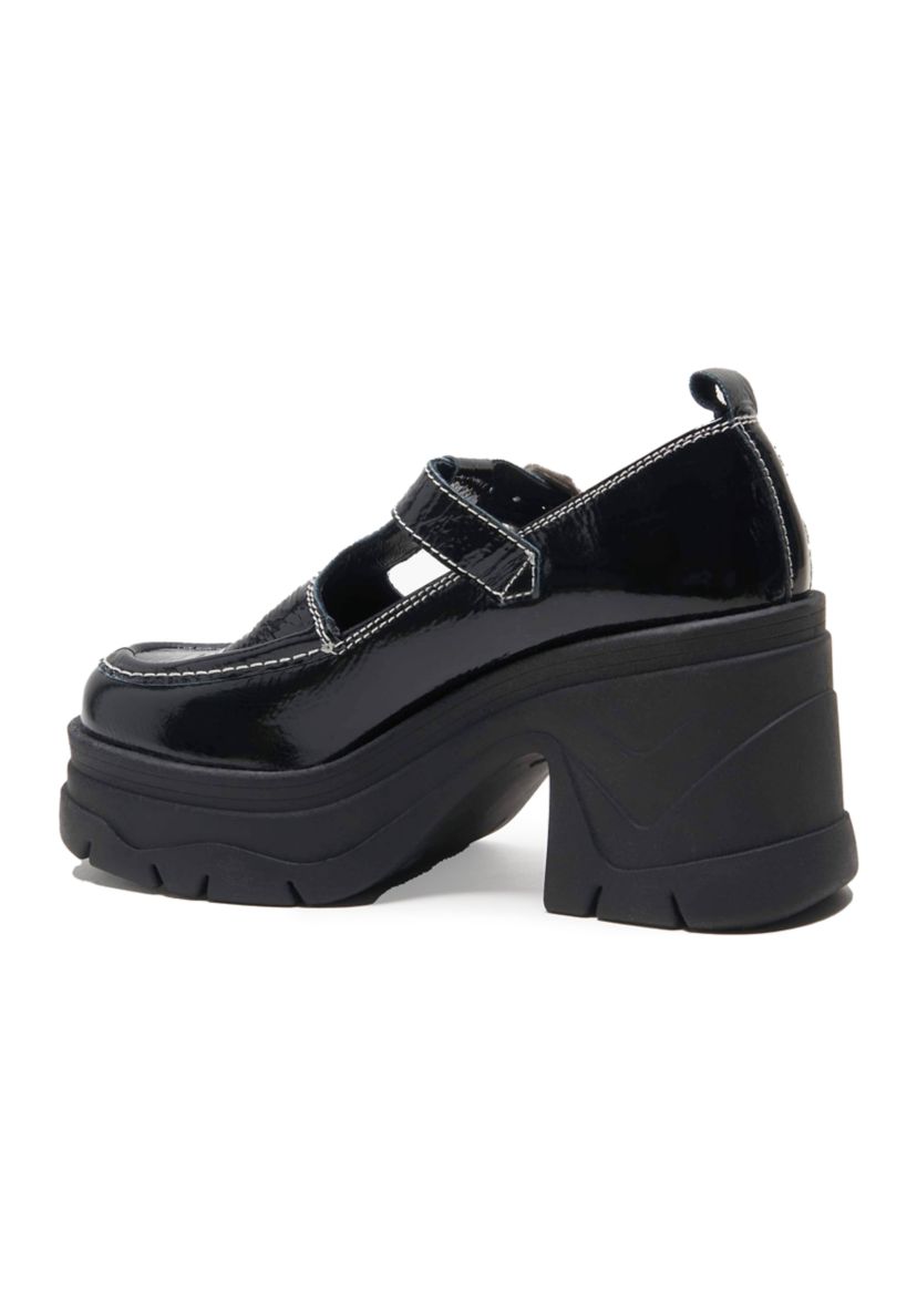 Mayla Platform Mary Jane Loafers