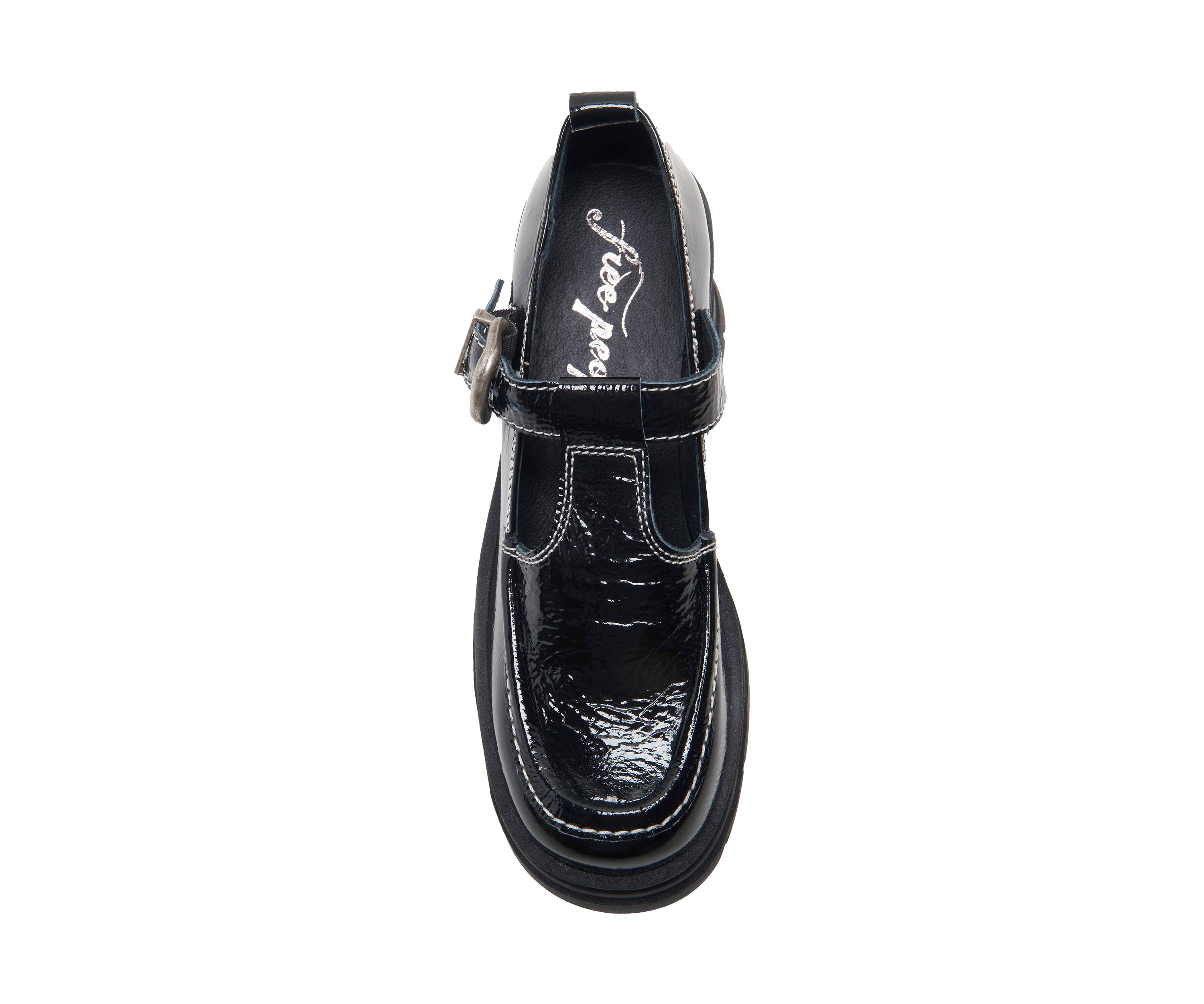 Mayla Platform Mary Jane Loafers