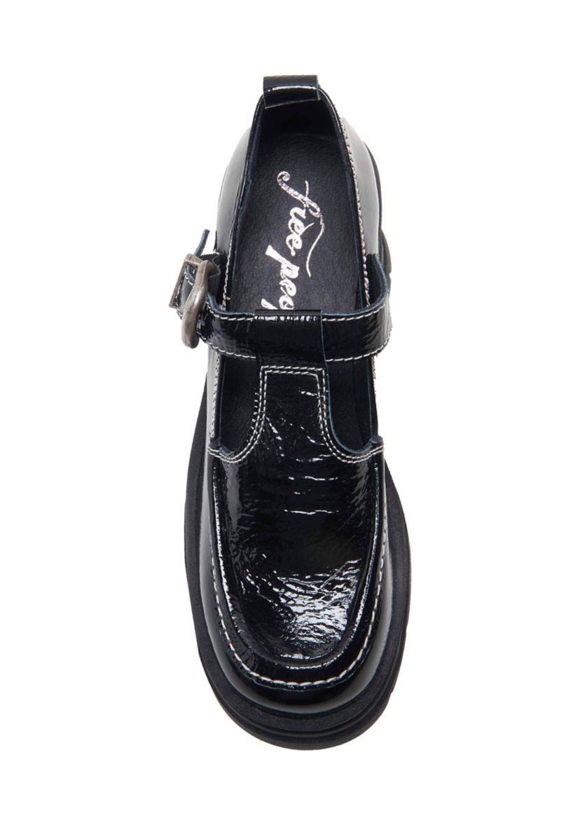 Mayla Platform Mary Jane Loafers
