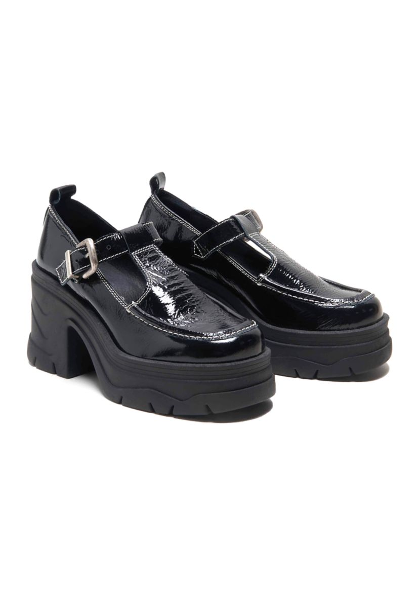 Mayla Platform Mary Jane Loafers