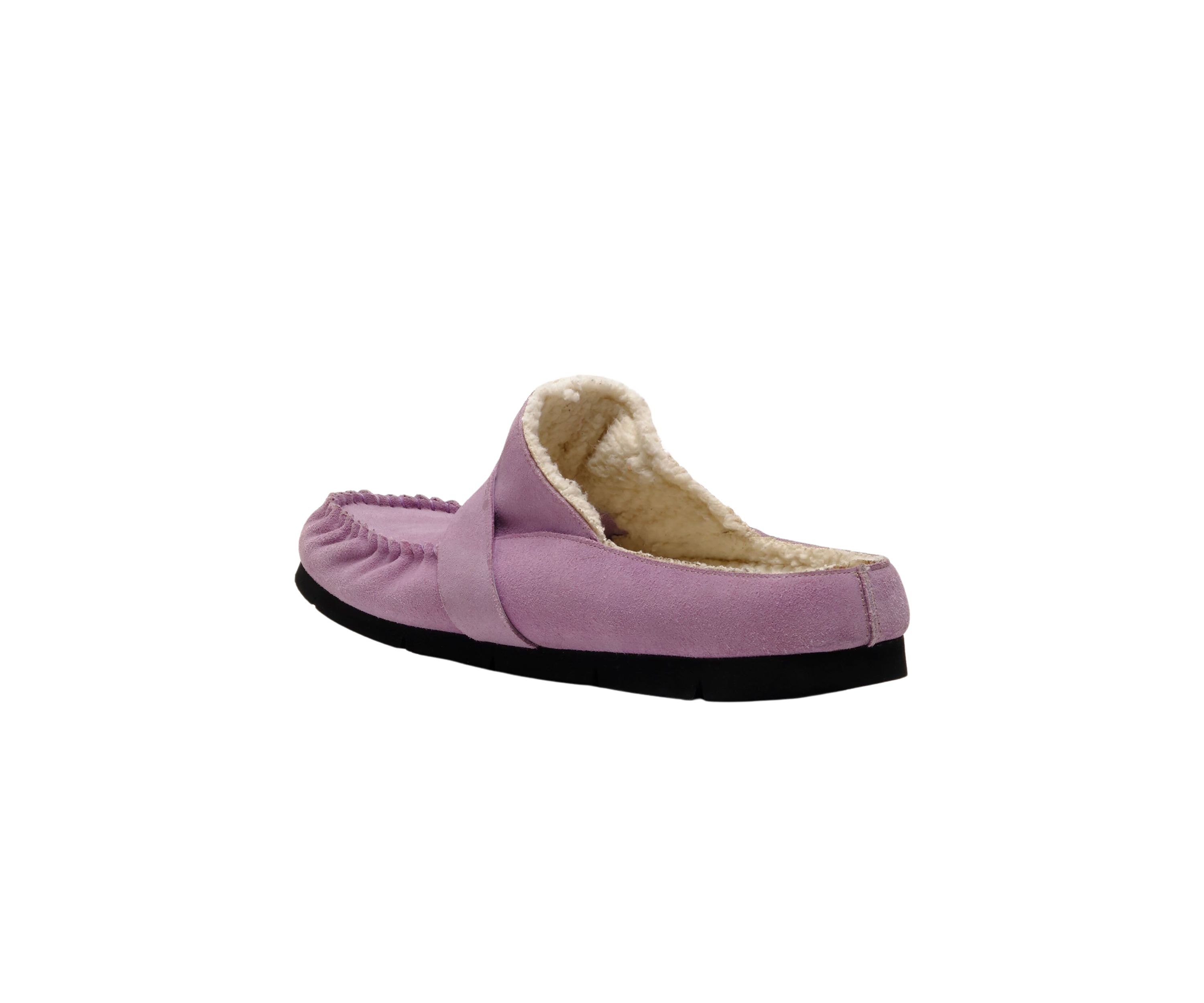 Shearling After Riding Mules