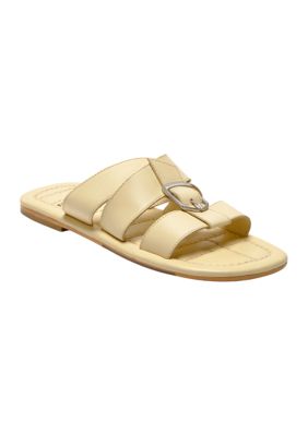 Free People Women's Sloan Buckle Sandals - Stormy Sea, 11M