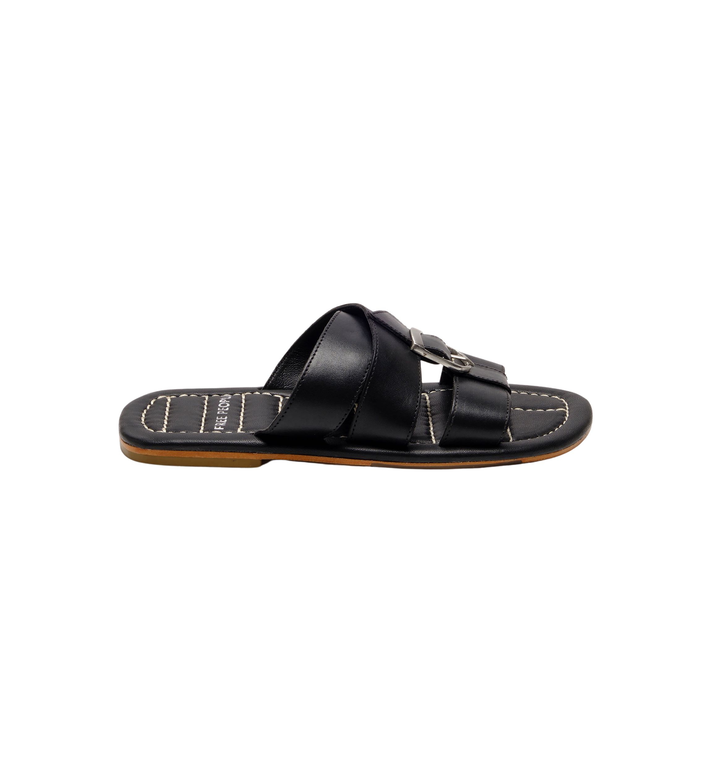 Sloan Buckle Sandals - Stormy Sea