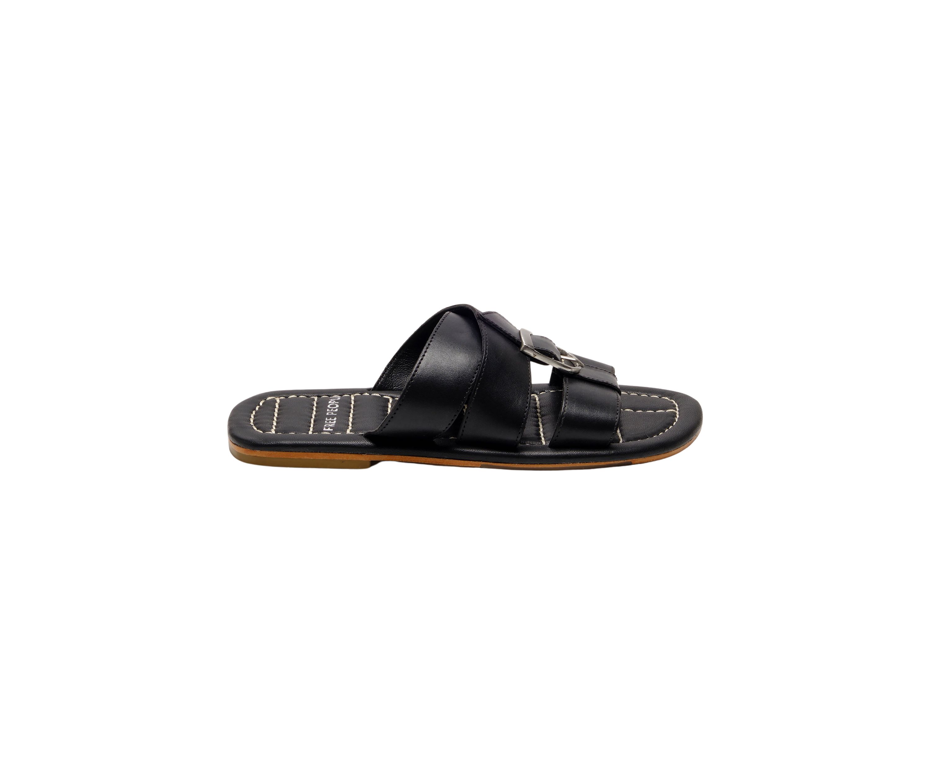 Sloan Buckle Sandals - Stormy Sea