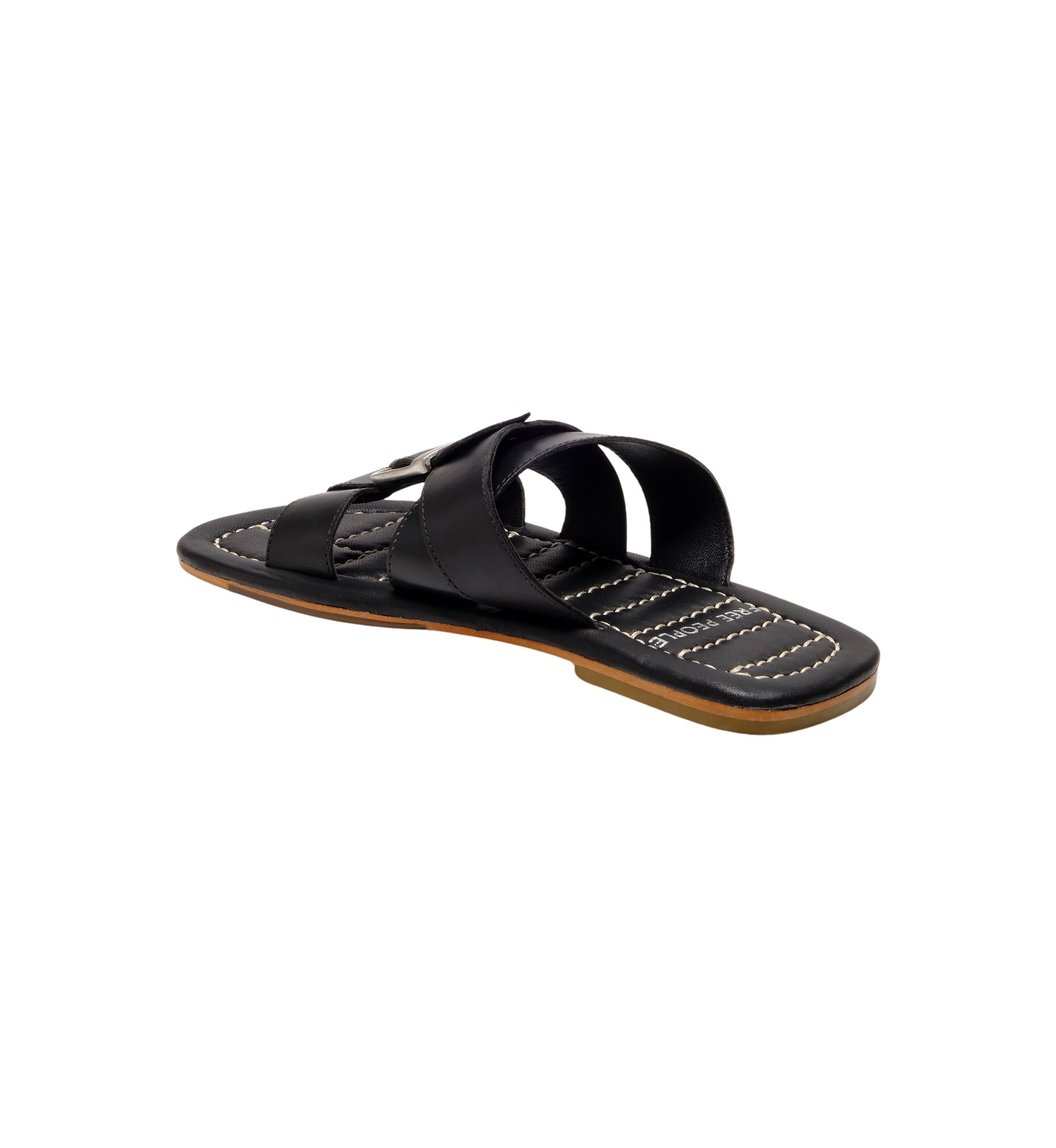 Sloan Buckle Sandals - Stormy Sea