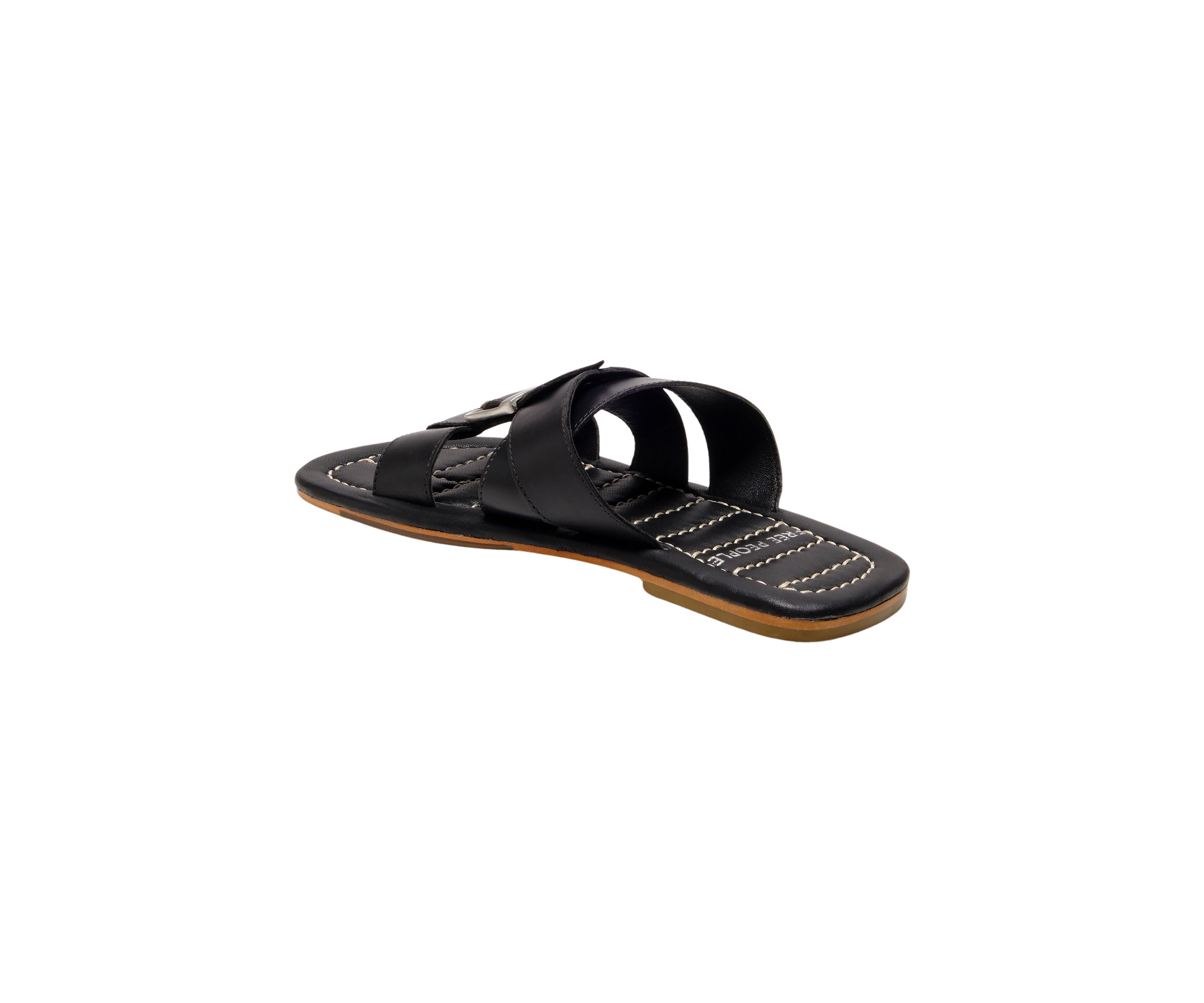Sloan Buckle Sandals - Stormy Sea