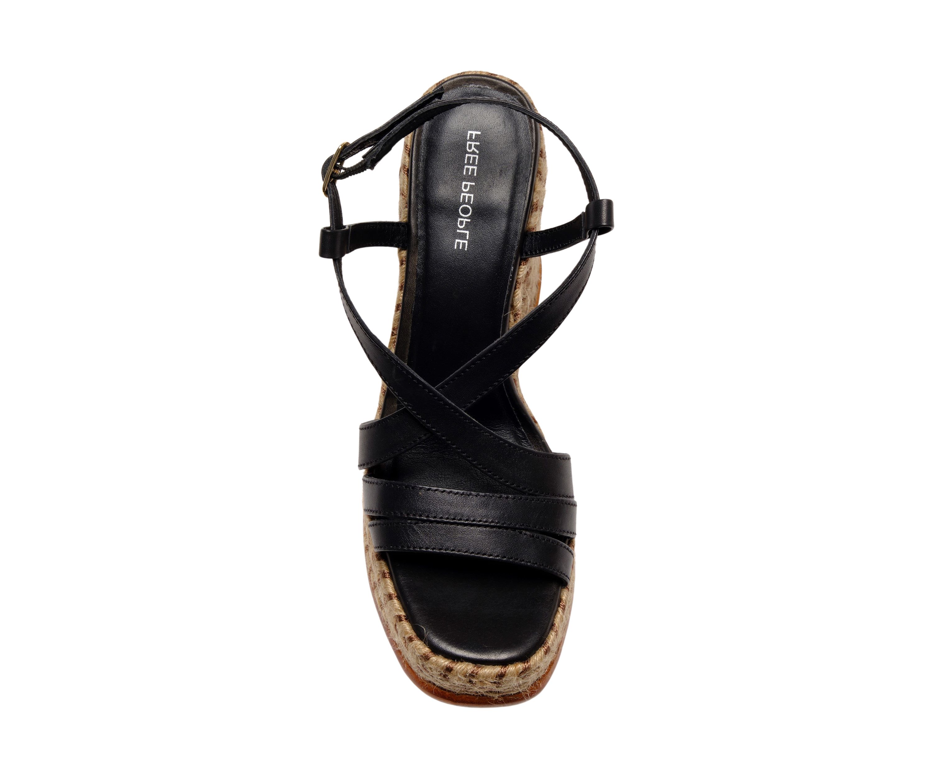 Fahn Jute Platform Sandals