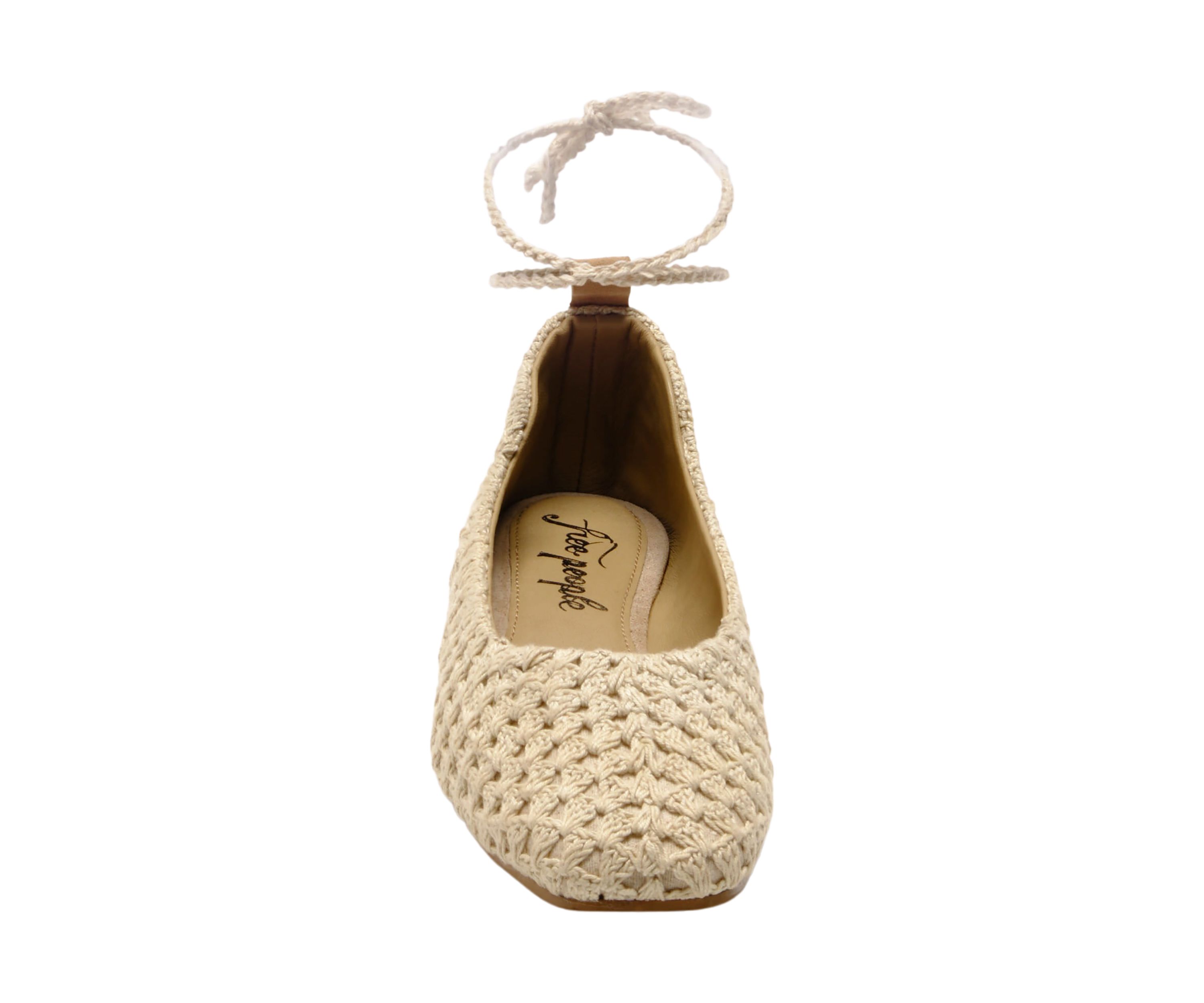 Ellie Crochet Ballet Flats